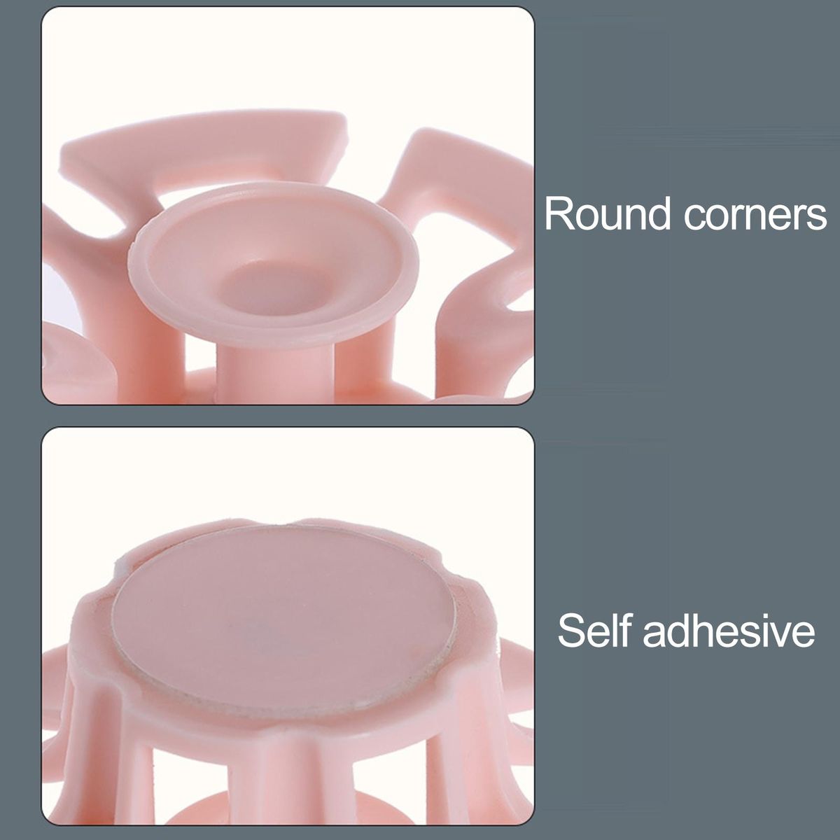 10Pcs Plug Holders Plug Holders Hooks Finishing Brackets Pink
