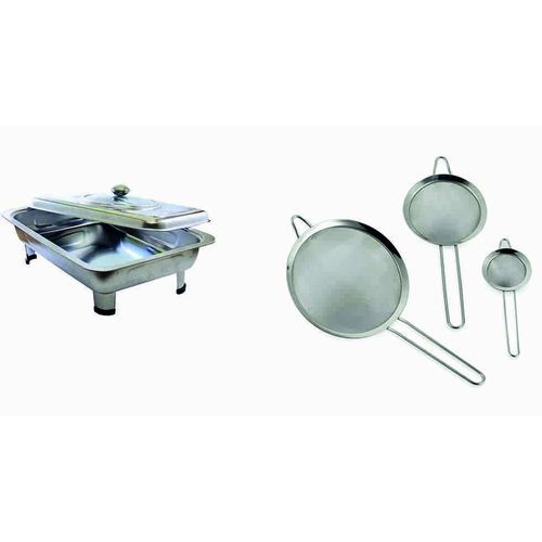 Chaffing Dish And 3 Set Drainer