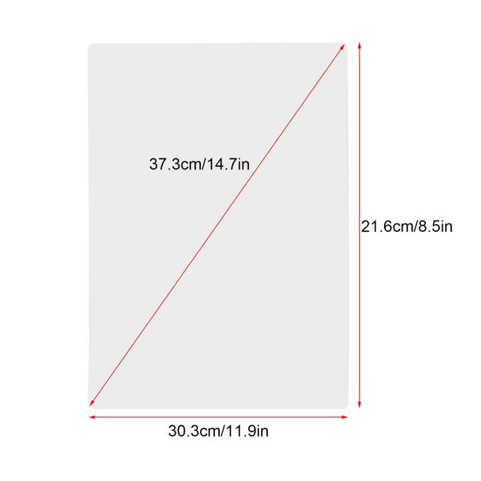 A4 Laminating Film Pouches Protection Sheet 3.1mil