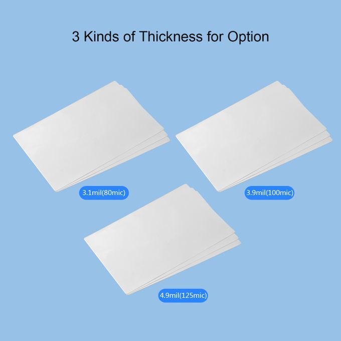 A4 Laminating Film Pouches Protection Sheet 3.1mil