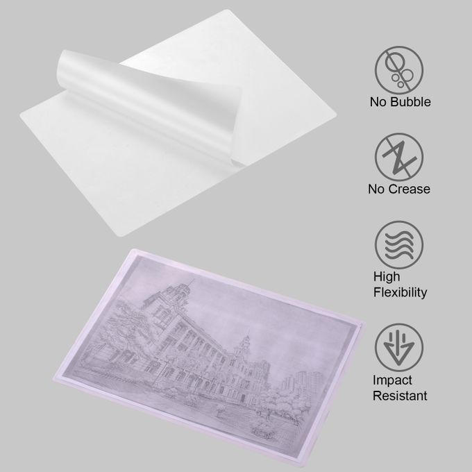 A4 Laminating Film Pouches Protection Sheet 3.1mil