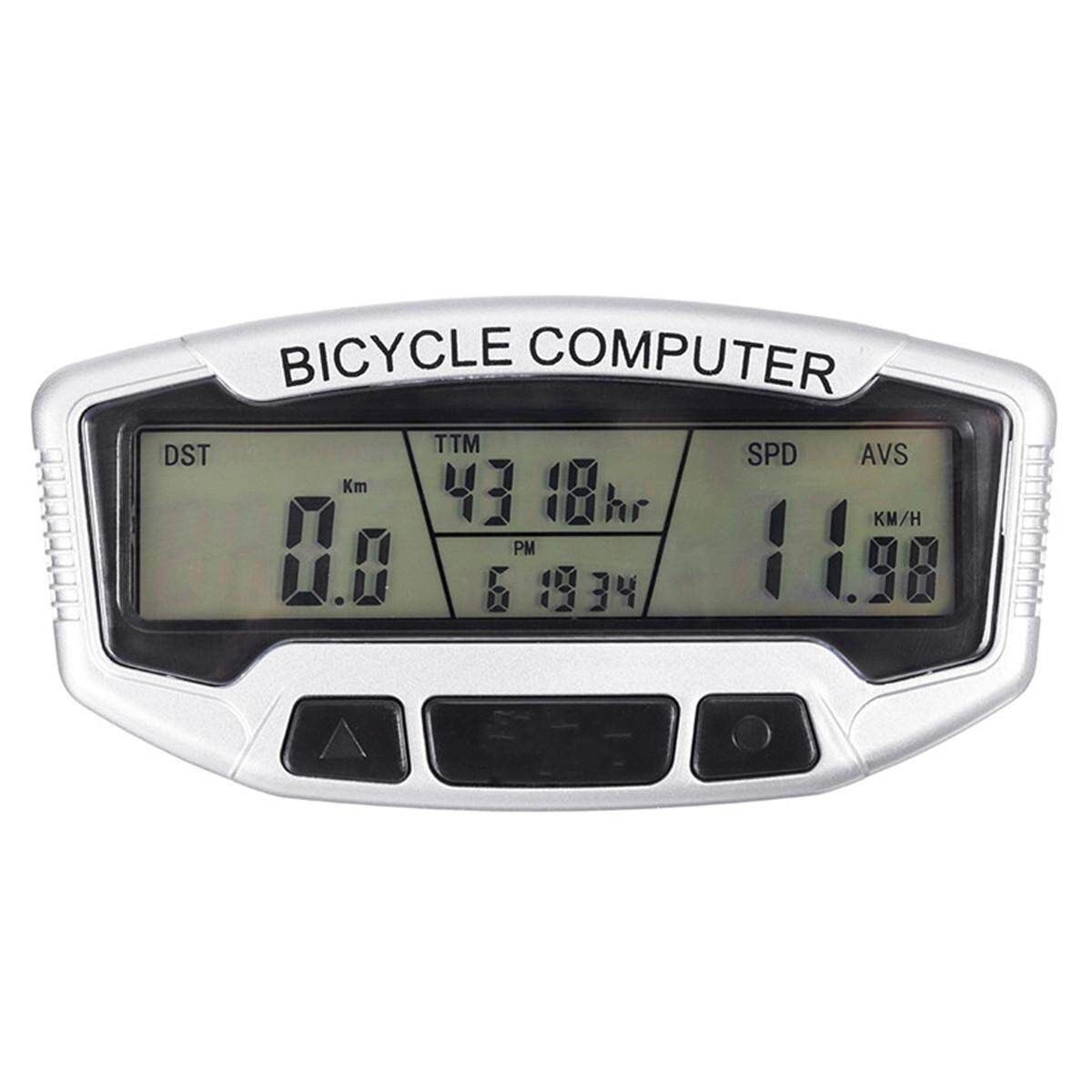 Waterproof Digital LCD Wireless Cycling Bicycles Computer Odometer Speedometer