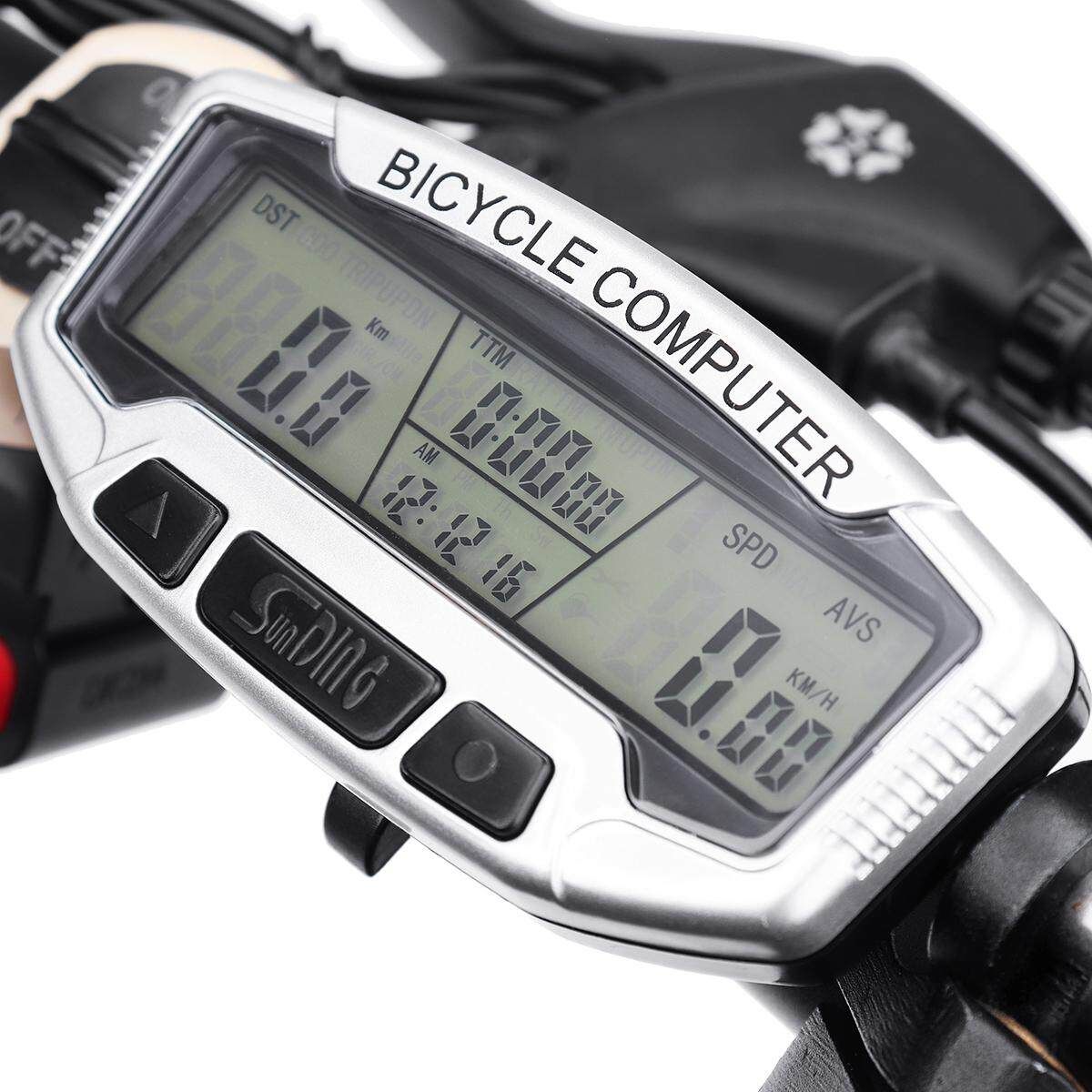 Waterproof Digital LCD Wireless Cycling Bicycles Computer Odometer Speedometer