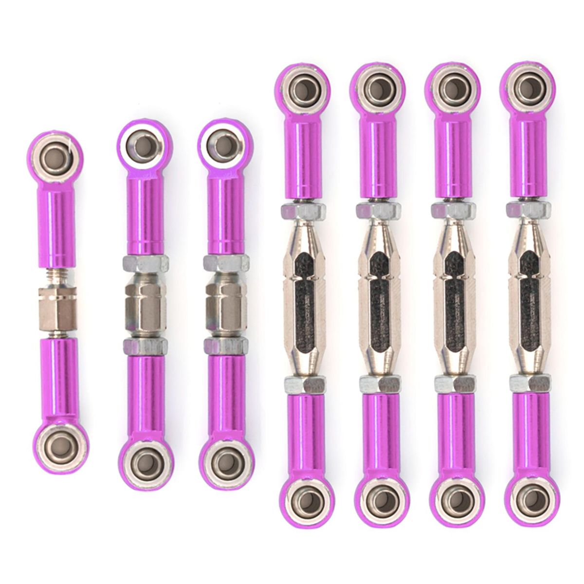 RC Car Pull Rod Aluminum Pull Rod for WLtoys 1/14 144001 RC Car Upgrades Parts Accessories