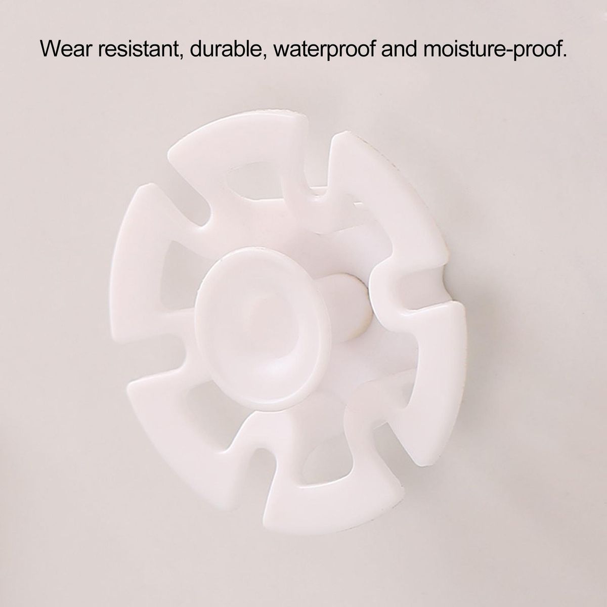 10Pcs Plug Hooks Plug Holders Hooks Finishing Brackets White