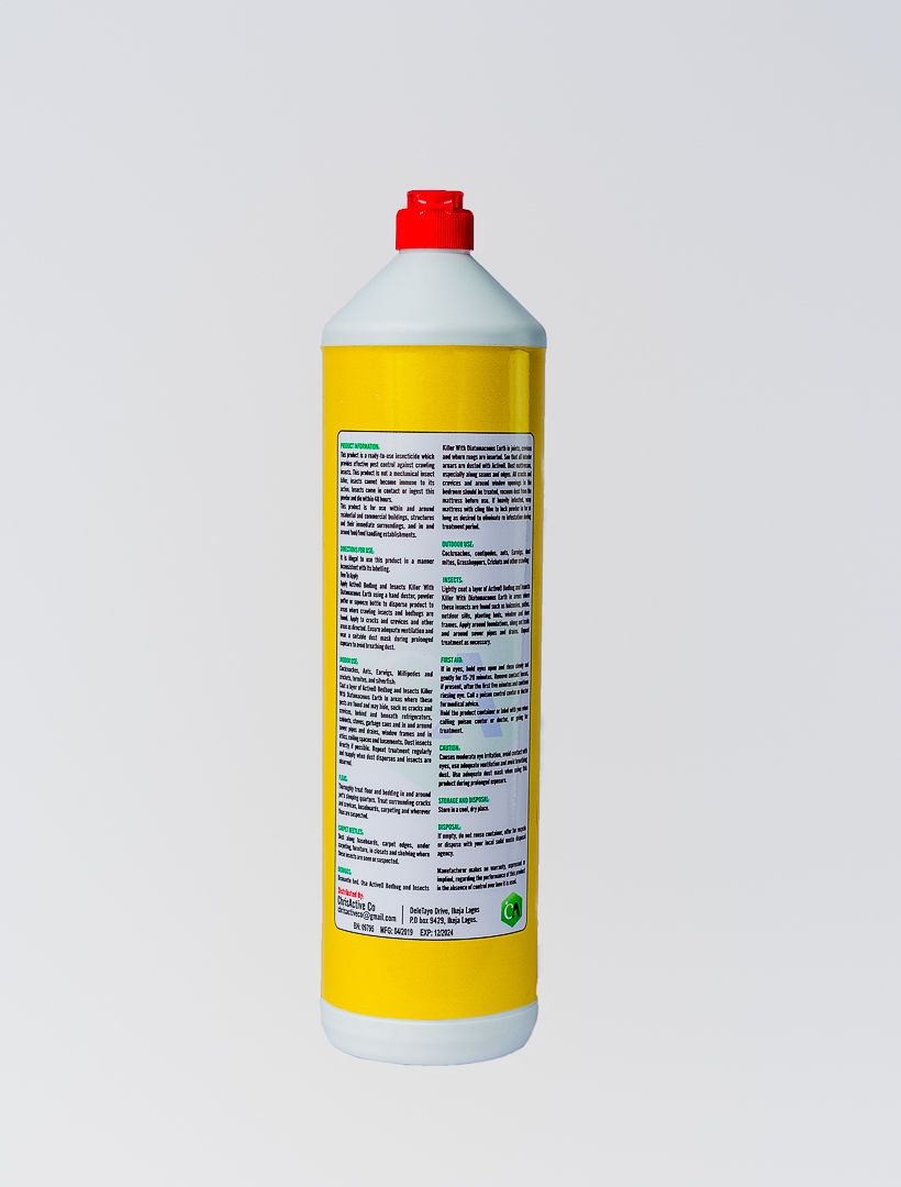 Bedbug & Insect Killer With Diatomaceous Earth ~ 300g