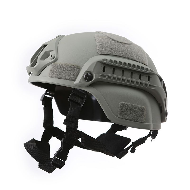 Sports Safety Paintball Helmet Tactical Airsoft Helmet Outdoor Riding Protect Equipment ABS Bicycle Motorcycle Helmet MtbHelmet(#Black)