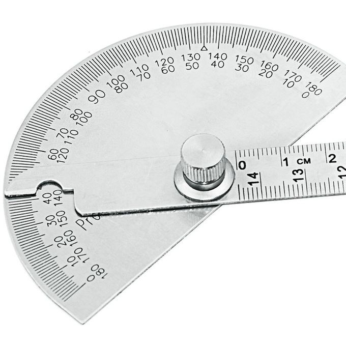 Stainless Steel Measuring Angle Ruler Easily Remove A  Urate In S Ale-stainless Steel Color-145mm