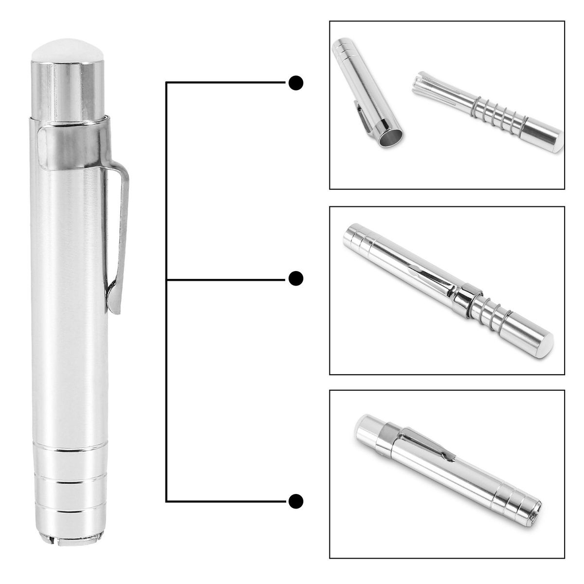 1Pcs metal Chalk Holder Teacher's Blackboard Saving Chalk