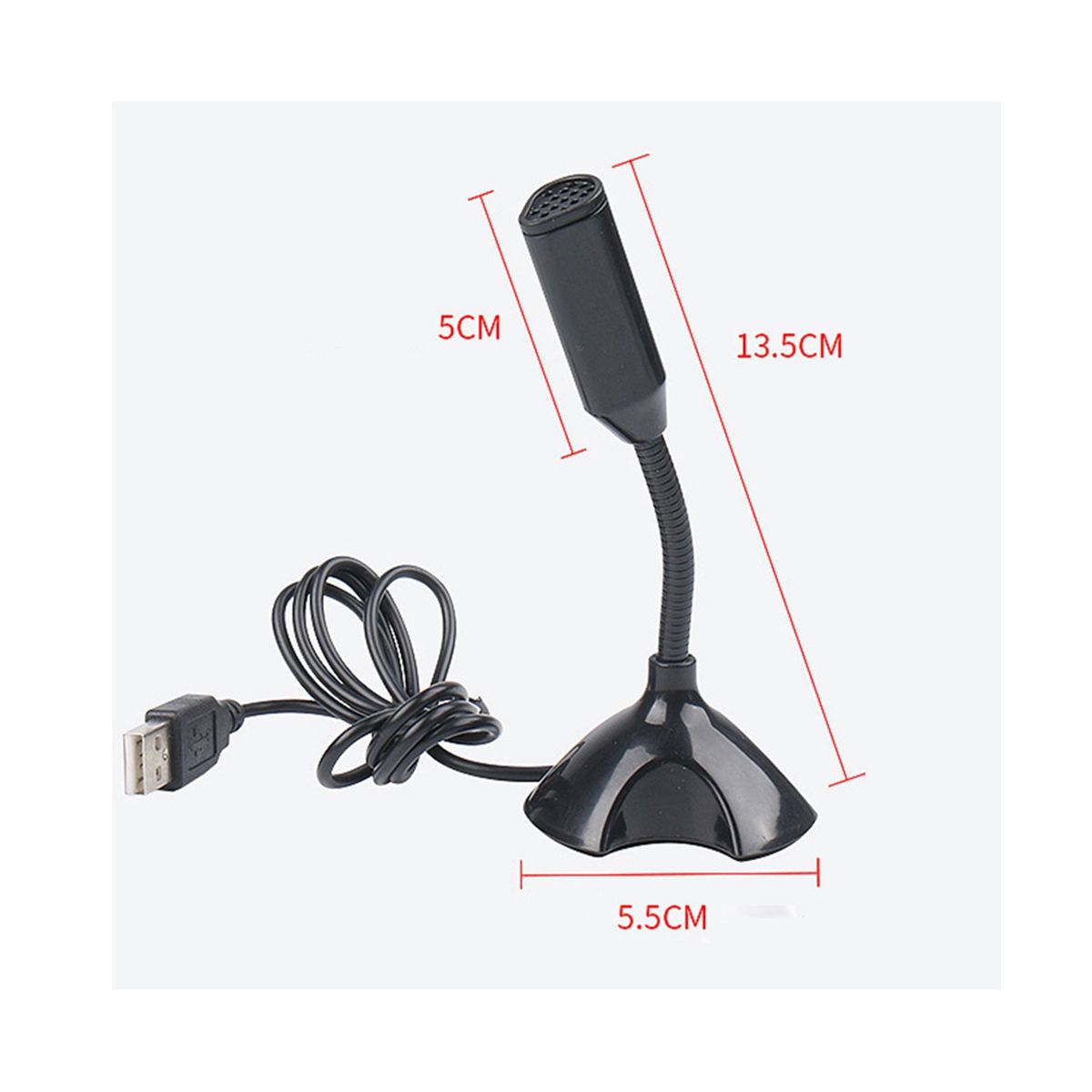 USB Laptop Microphone Voice Mic High Sensitivity Mini fo
