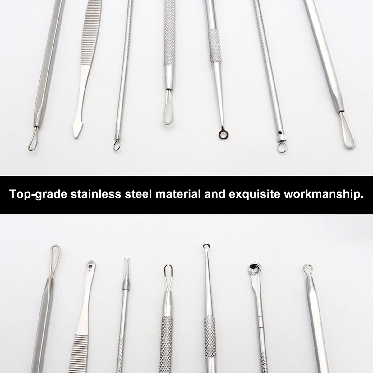 7PCS Pimple Comedone Extractor Tool Acne Removal Kit