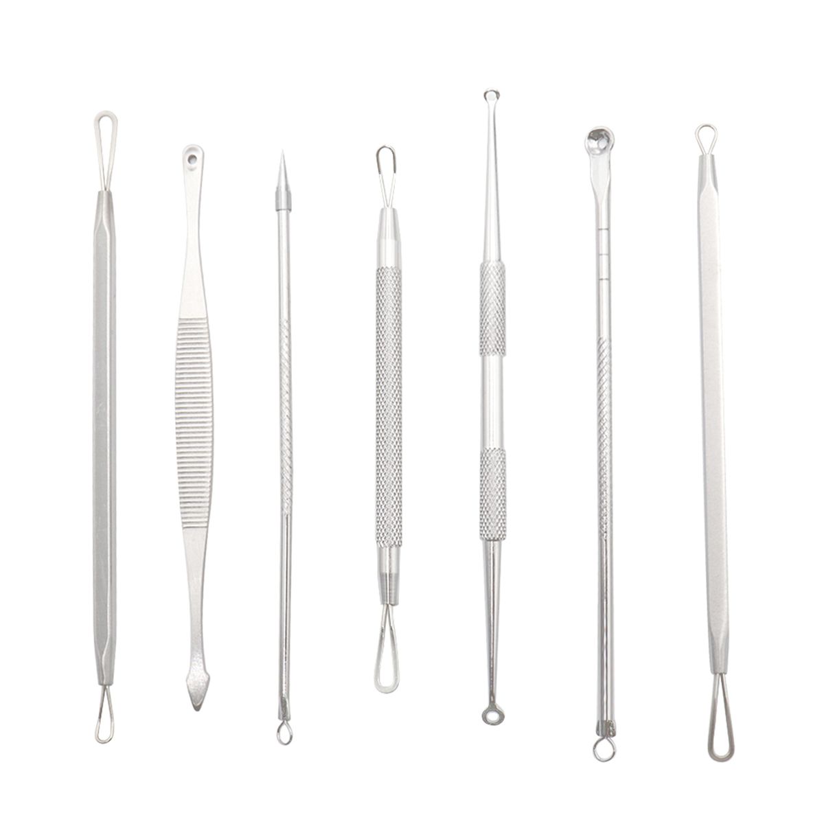 7PCS Pimple Comedone Extractor Tool Acne Removal Kit