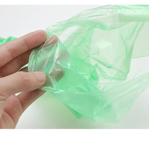 360Swing Bamboo Brown Waste Bin + 1Roll (30pcs Garbage Bags