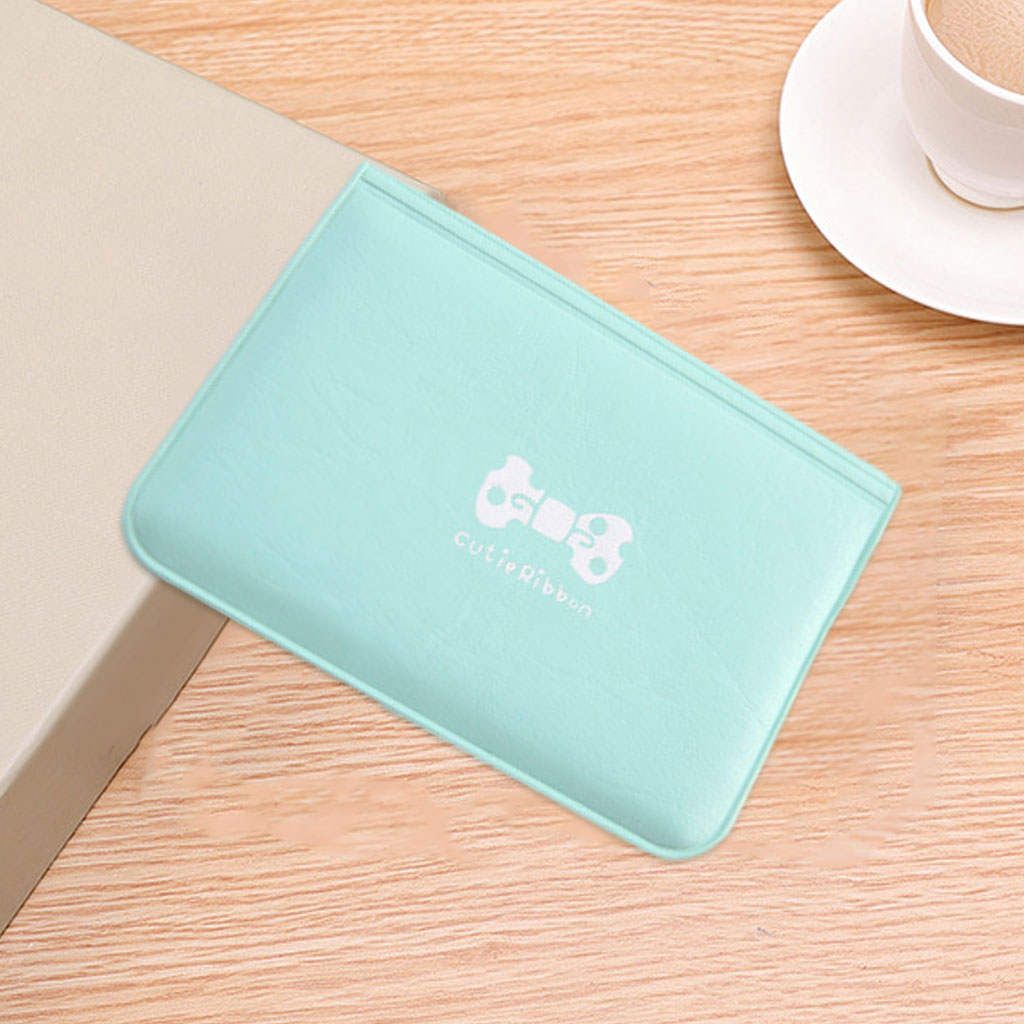 Credit Card Holder 12 Slots Protector  Card Organizer Blue