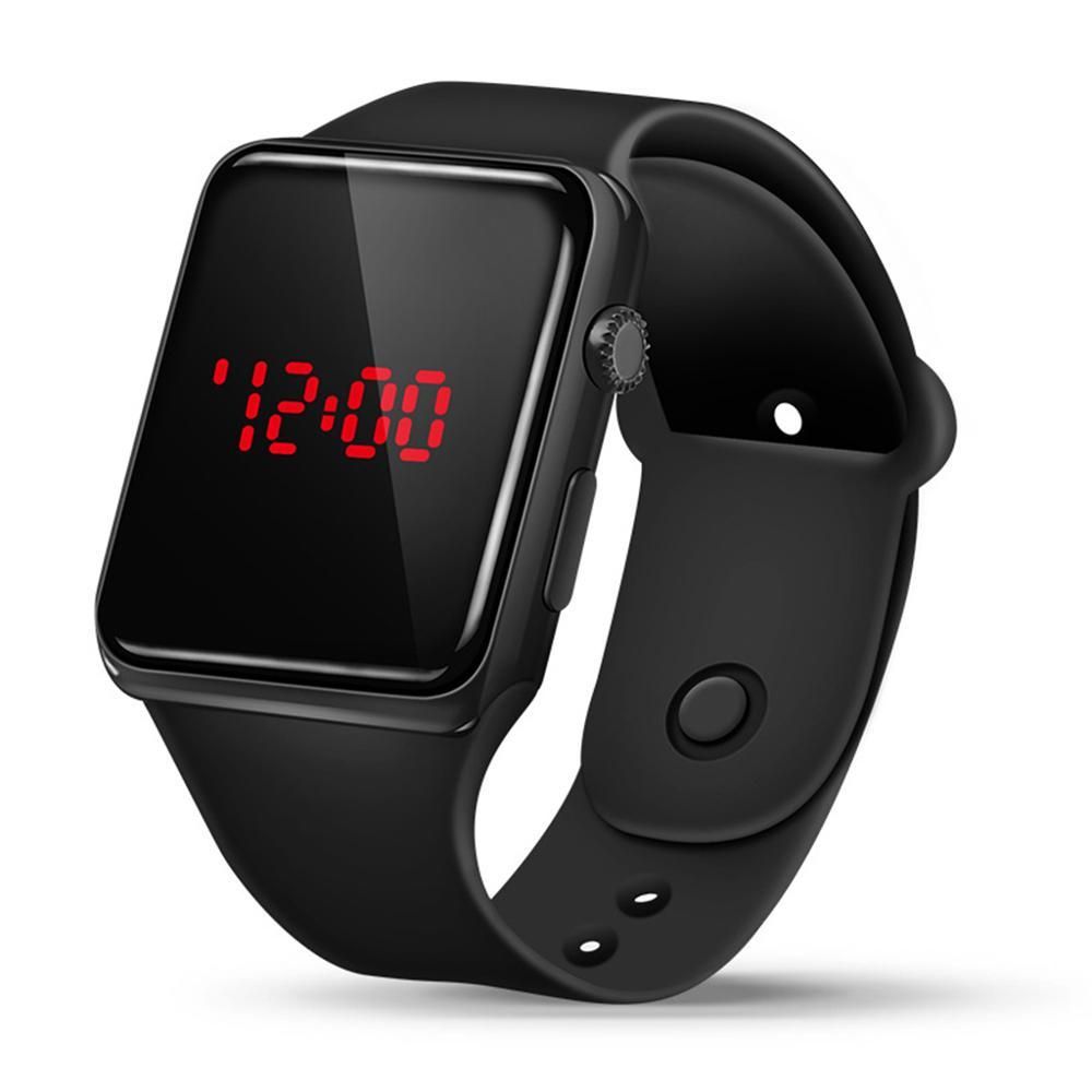 Sports Watch For Women And Men Electronic LED Digital Watch Fashion Casual Simple Silicone Female Watch Electronic Clock