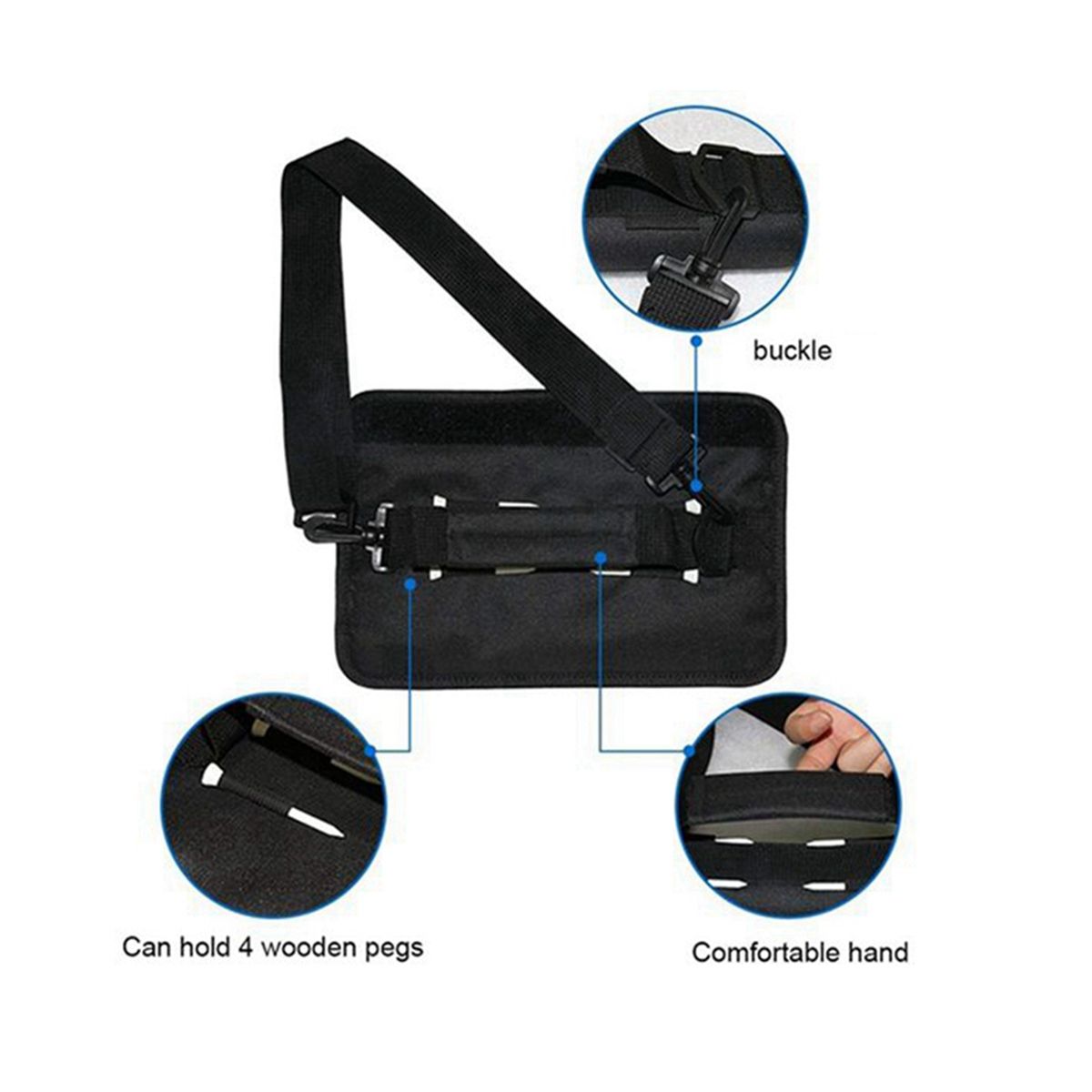 Portable Foldable Mini Golf Club Bag Men Women Kids Driving