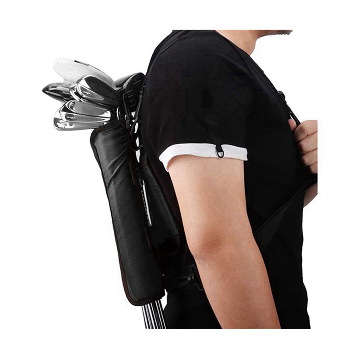 Portable Foldable Mini Golf Club Bag Men Women Kids Driving