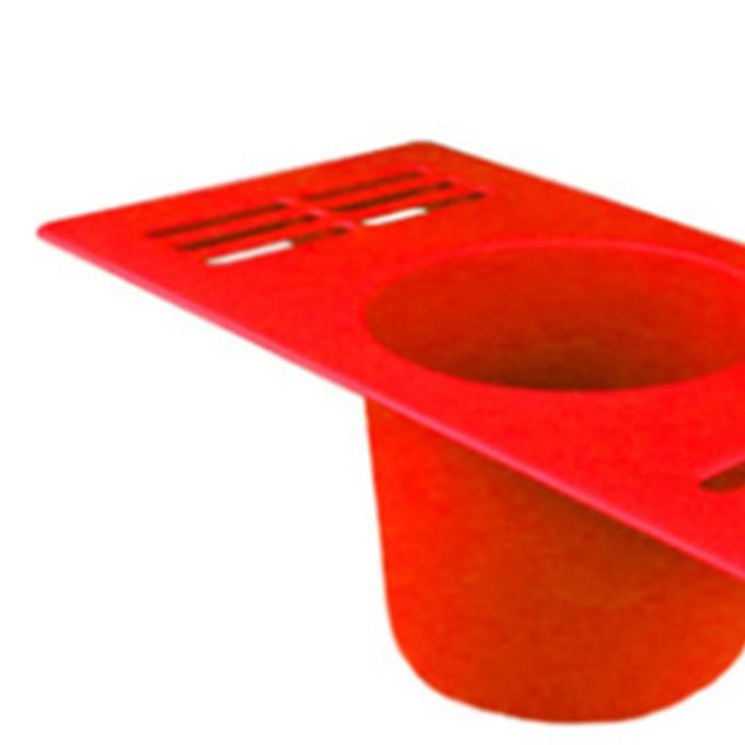 Indoor Practice Golf Hole Neutral ABS Plastic Portable Golf Accessories Fitness Home Golf Indoor Practice Tools Red
