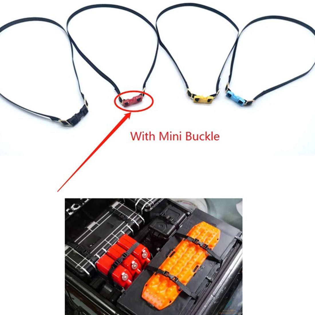 5Pcs RC Car Roof Luggage Rack Rope Decorate Strap for 1/10