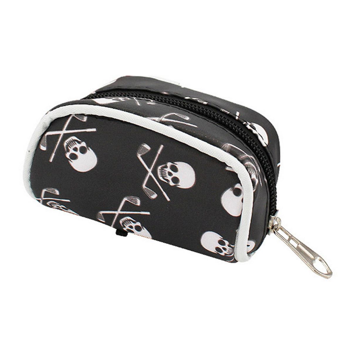 Golf Waist Bag Lightweight Golf Ball Pocket Black
