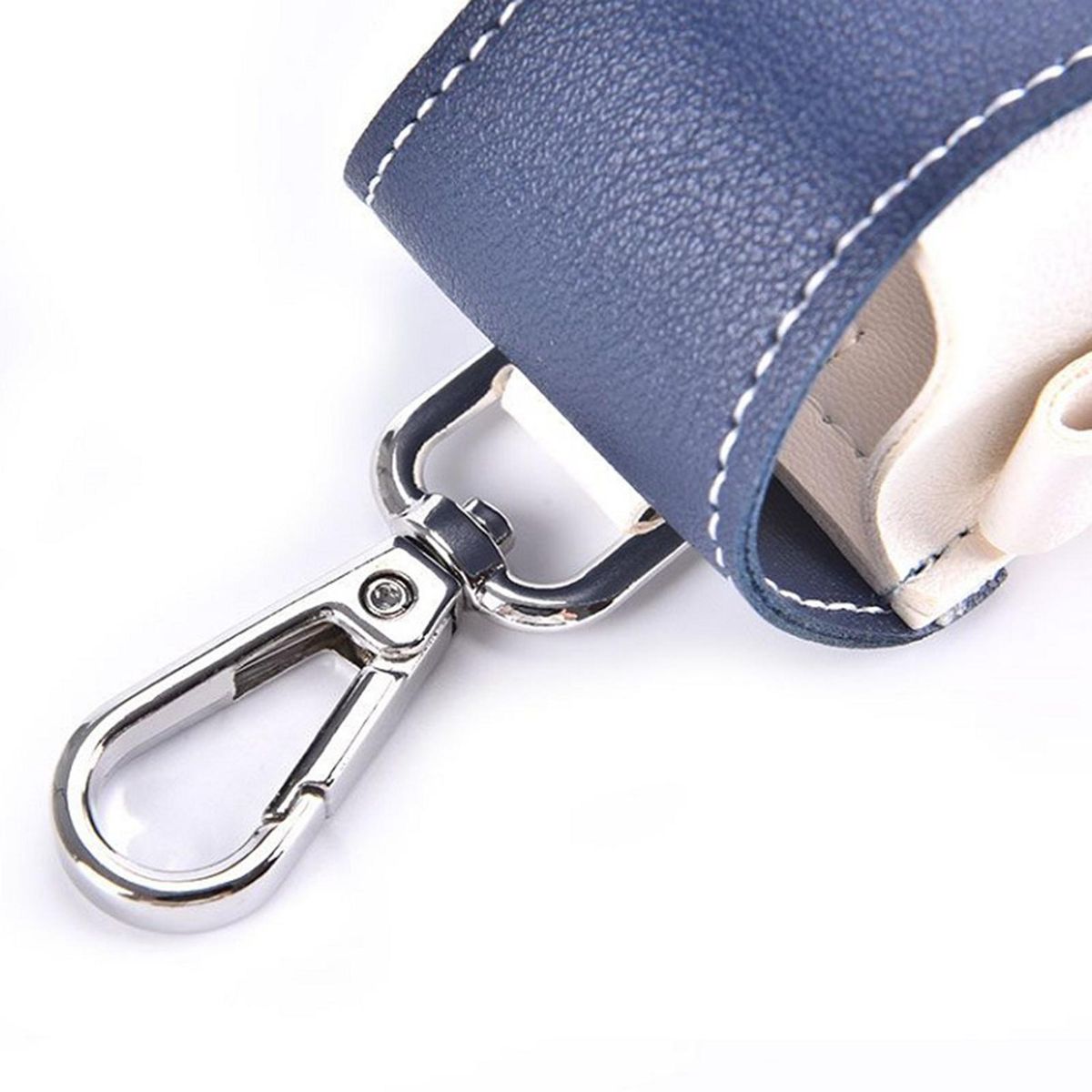 Golf Pouch Hang on Waist Golf Ball Storage Pouch Blue