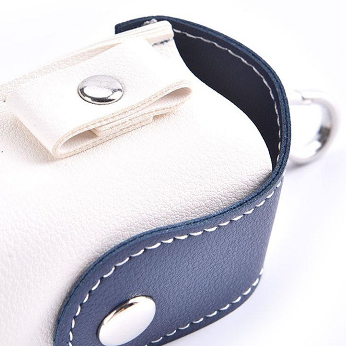 Golf Pouch Hang on Waist Golf Ball Storage Pouch Blue