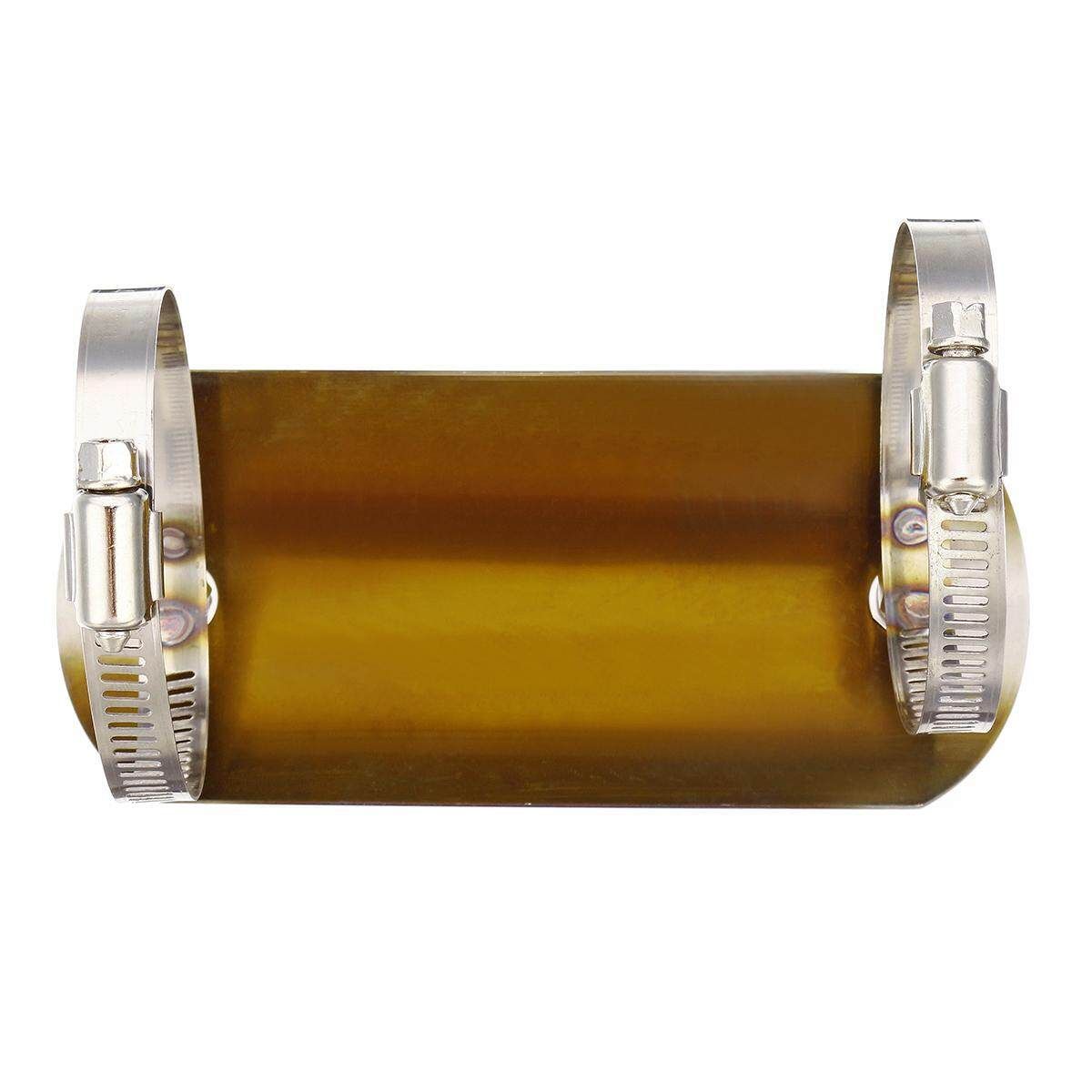 Grilled Blue Exhaust Muffler Pipe Heat Shield Cover Heel Guard Universal