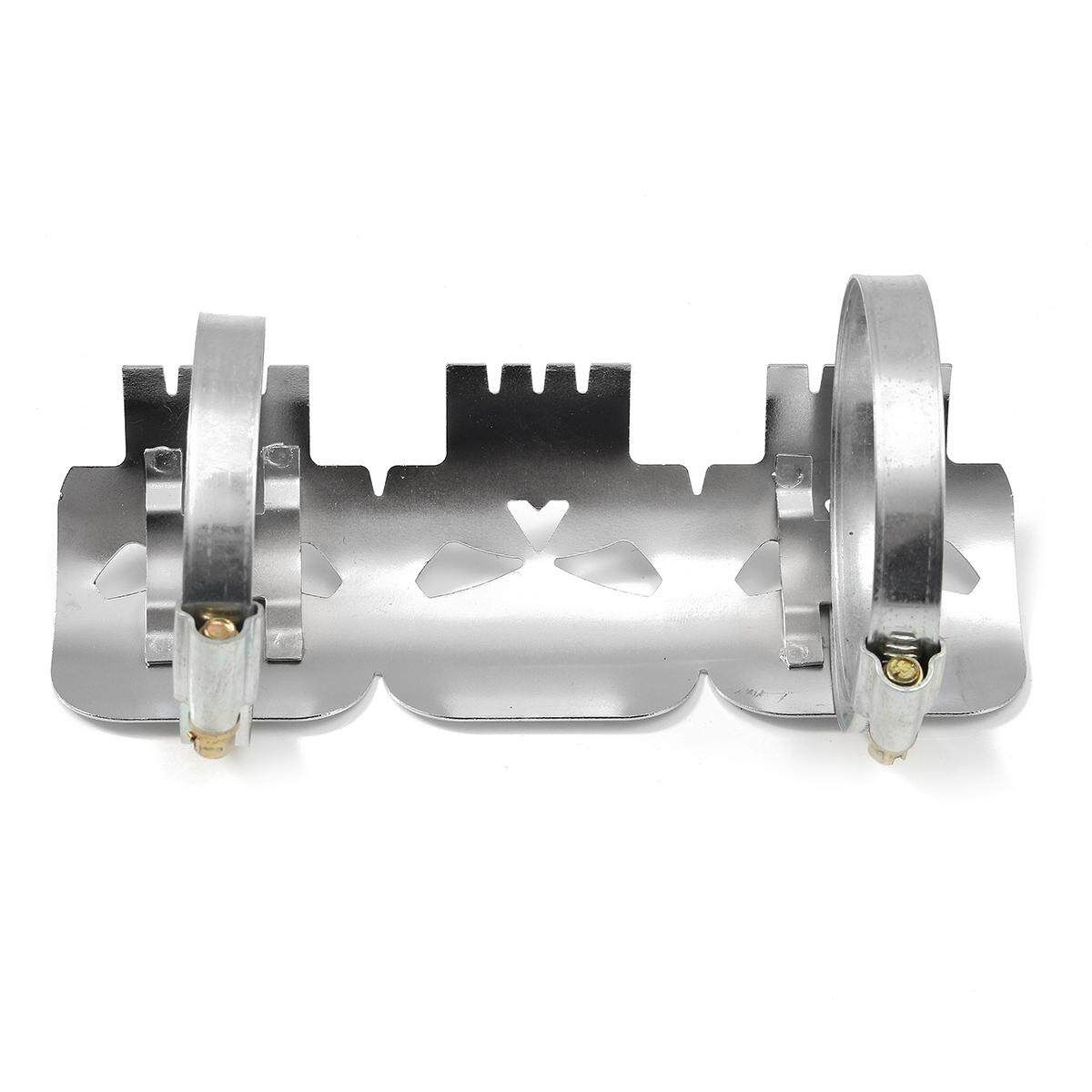 7 1/4'' New Skull Style Universal Exhaust Muffler Pipe Heat Shield Cover Chrome