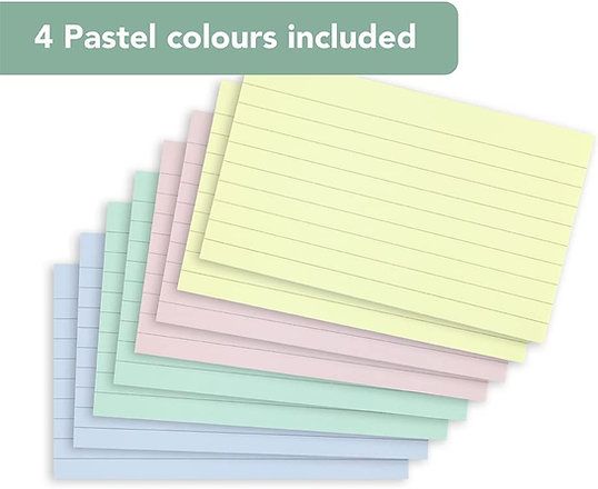 Revision & Presentation Cards, 50-Cards