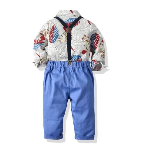 Quality shirts - Trouser With Suspender & Tie