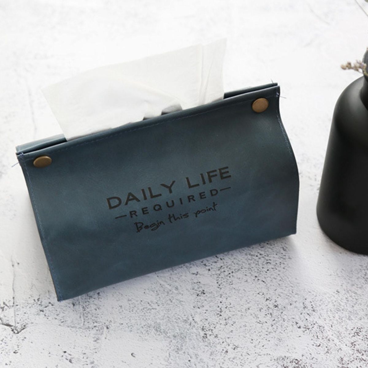 Tissue Case Wide Application Tissue Dispenser Box Blue