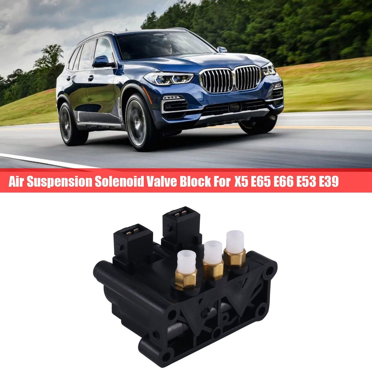 37226787616 Car Air Suspension Solenoid Valve Block for BMW