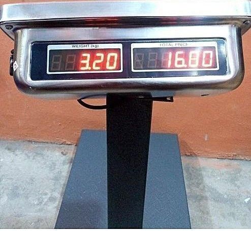 100kg Digital Scale Checkered Base