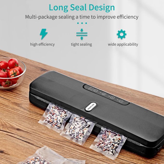 QH-10 Food Saver Vacuum Sealer Machine Bag Sealer With LED