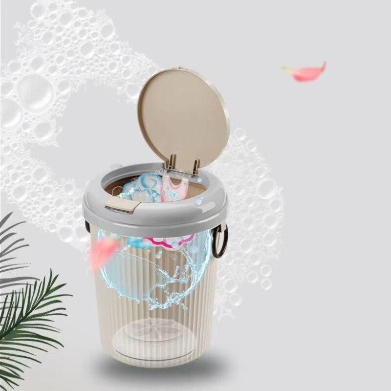 Portable Mini Washer Quickly Clean Underwear Laundry Bucket