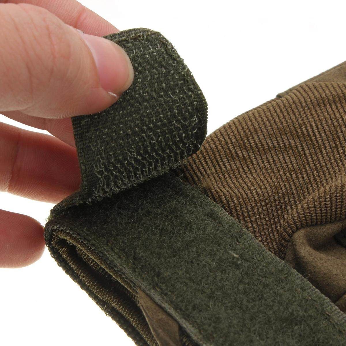Motorcycle Full Finger Airsoft Knuckle Half M Size Military Green M