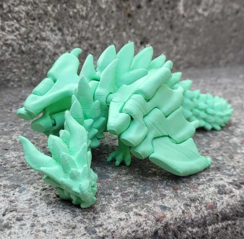 Floppy Dragon - Flexi Articulated Monster