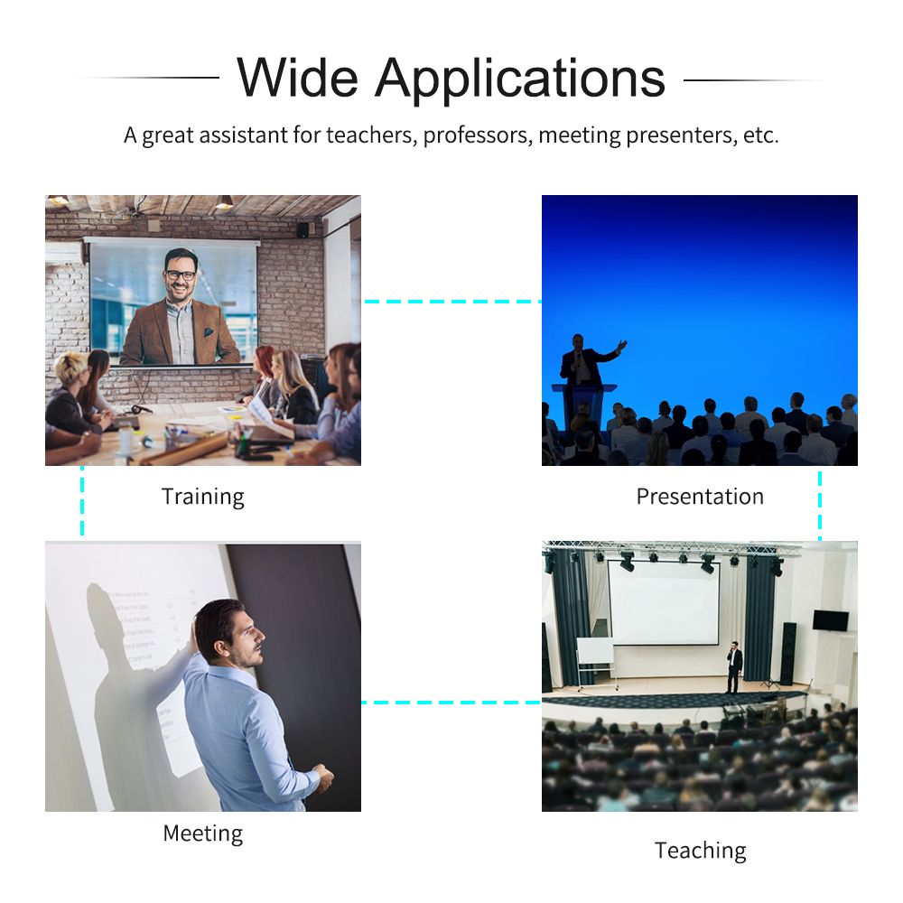 2.4GHz Wireless Powerpoint Presenter Presentation Pointer