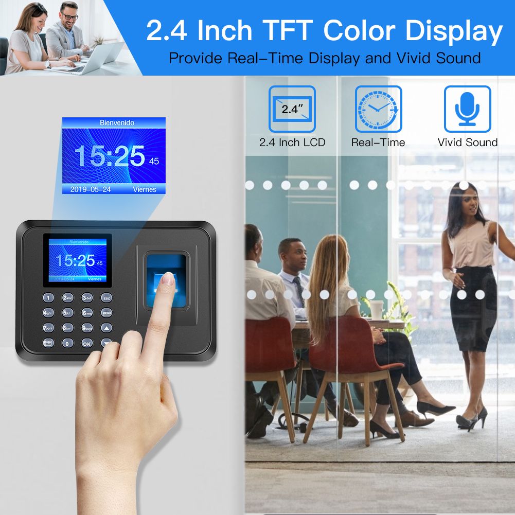 Fingerprint Attendance Machine Intelligent Biometric Time Attendance