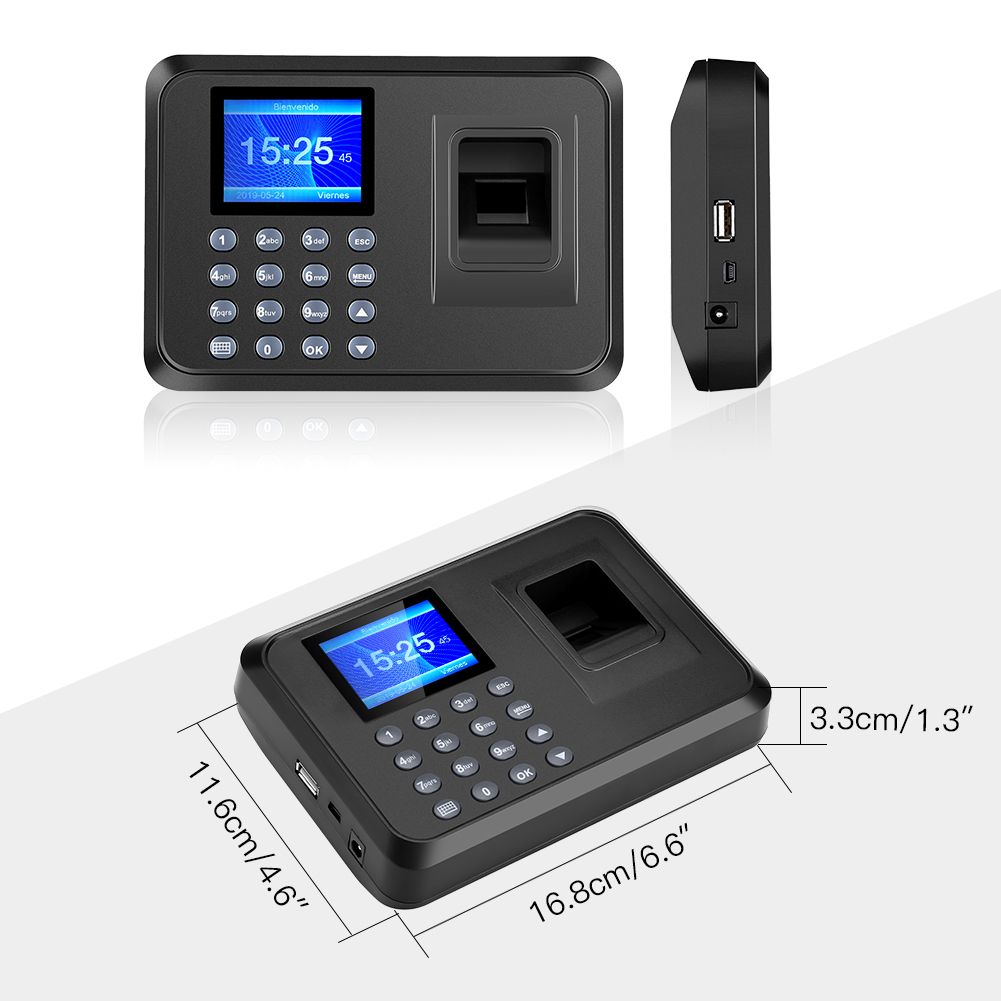 Fingerprint Attendance Machine Intelligent Biometric Time Attendance