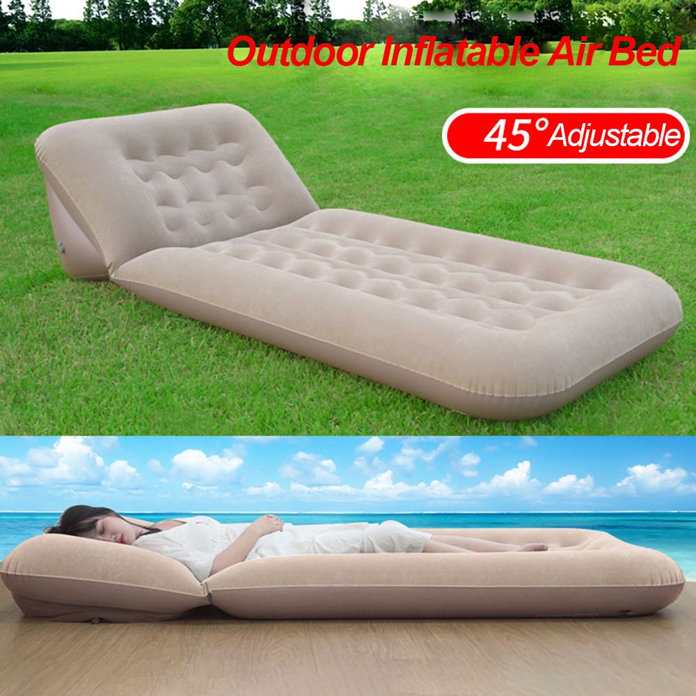 Portable Car Mattress Foldable Cushion Air Bed Inflatable