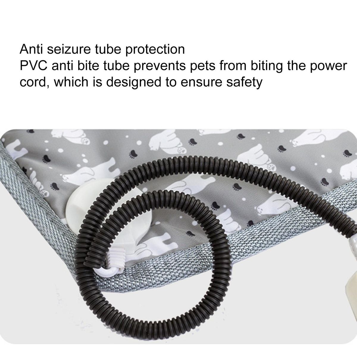 Dog Heating Blanket Dog Cat Bed Chair Electric Mat UK Plug