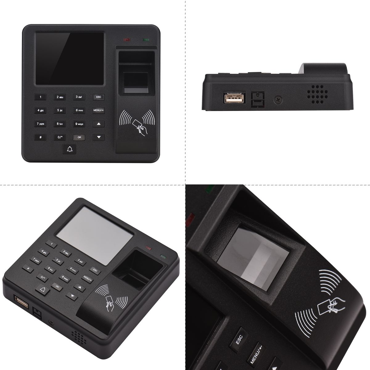 Access Control Time Attendance Machine Fingerprint Password Employee Checking-in
