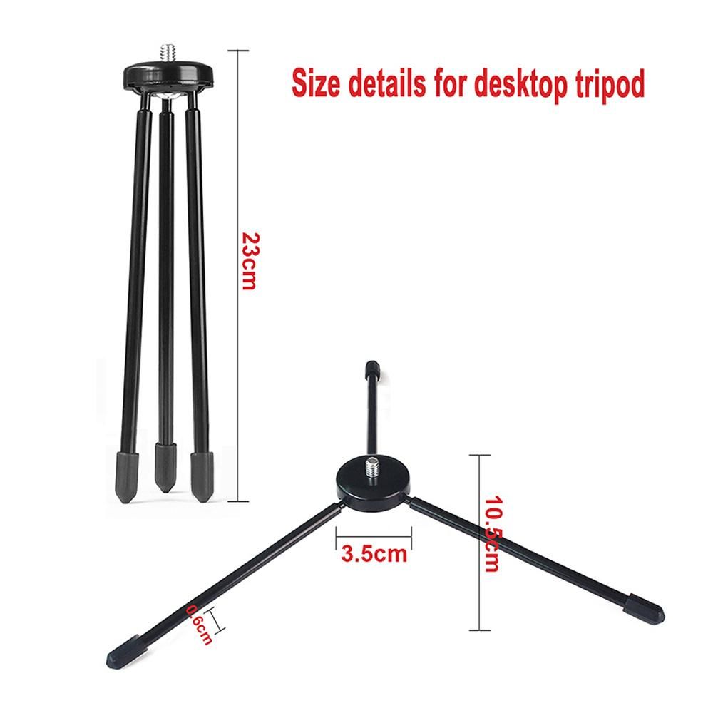 USB Dimmable LEDs Selfie Ringlight with Table Tripod Stand 10 Brightness Levels Adjustable & 3 Lighting Colors Fill Light for Blogging Live-streaming Makeup Video Photography
