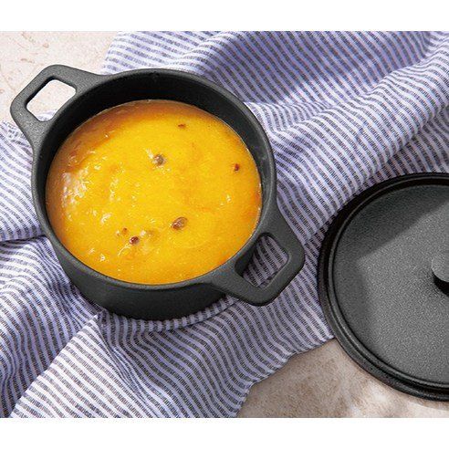 Roychen IH Cast Iron Earthenware Pot 2-piece Set 15cm + 18cm