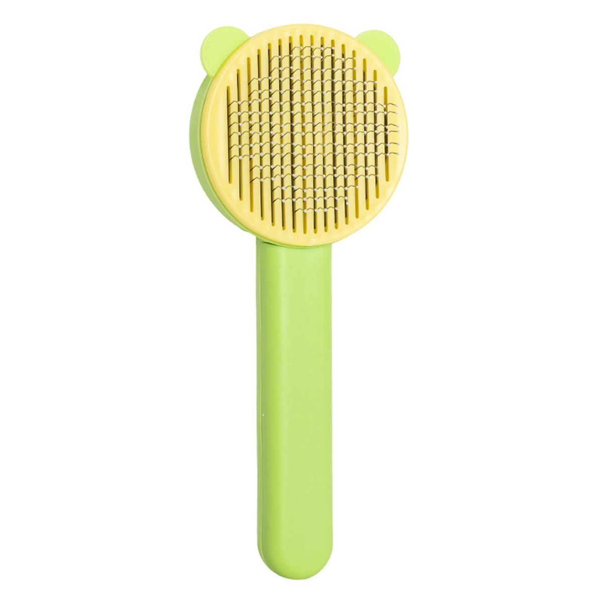Pet Brush Pet Cat Brush Dog Comb Hair Remover Green