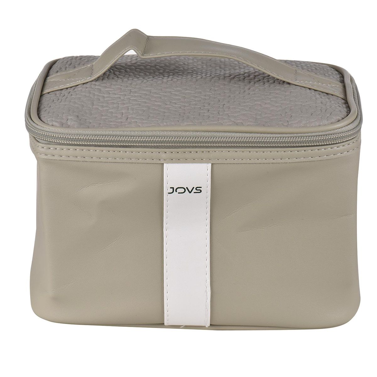 JOVS Women Cosmetic Bag Large Capacity Makeup Bag PU Leather Case Organizer Zipper Storage Pouch Box