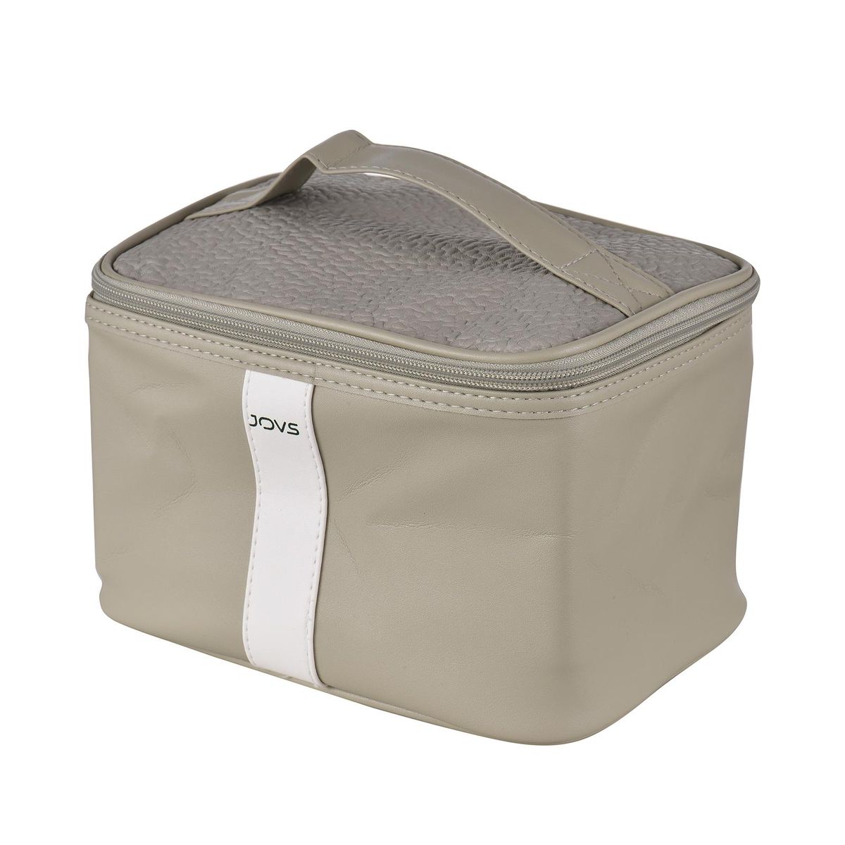 JOVS Women Cosmetic Bag Large Capacity Makeup Bag PU Leather Case Organizer Zipper Storage Pouch Box