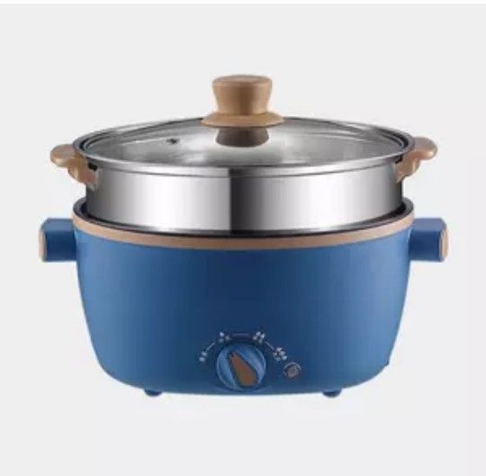 DOUBLE LAYER MULTI FUNCTIONAL NON STICK RICE HOT POT (26CM).