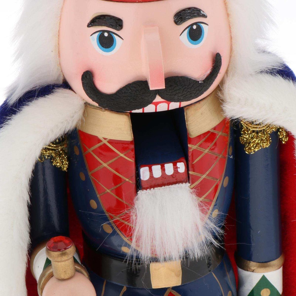 15 Inch Nutcracker King W/ Crown Christmas Home Ornaments Gift Style 1